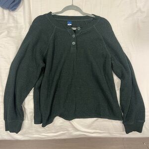 Women’s Old Navy Long Sleeve Waffle Top